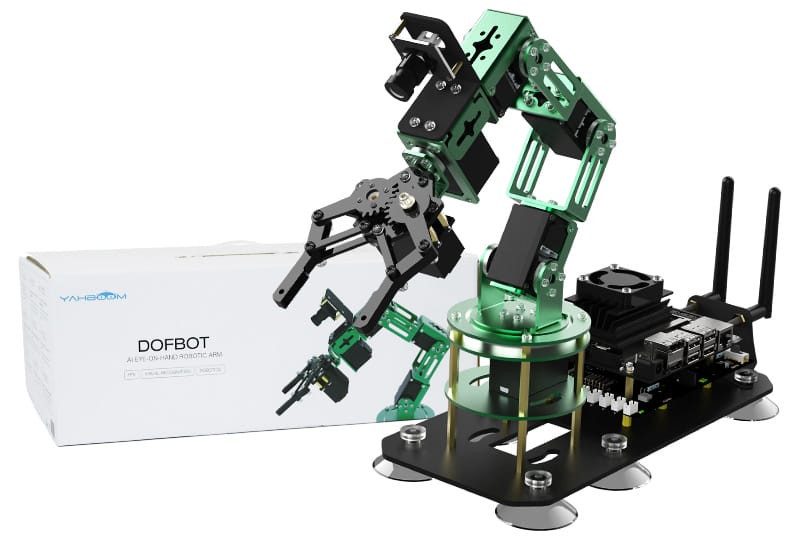 Yahboom DOFBOT AI Vision robotarm met ROS voor Jetsen NANO 4G B01