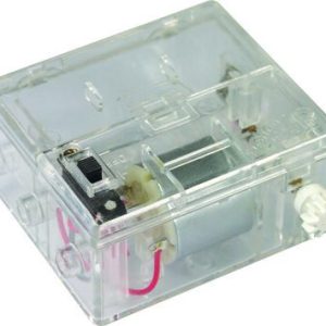 1024-1K Motor met batterijhouder (C) met snaarwiel