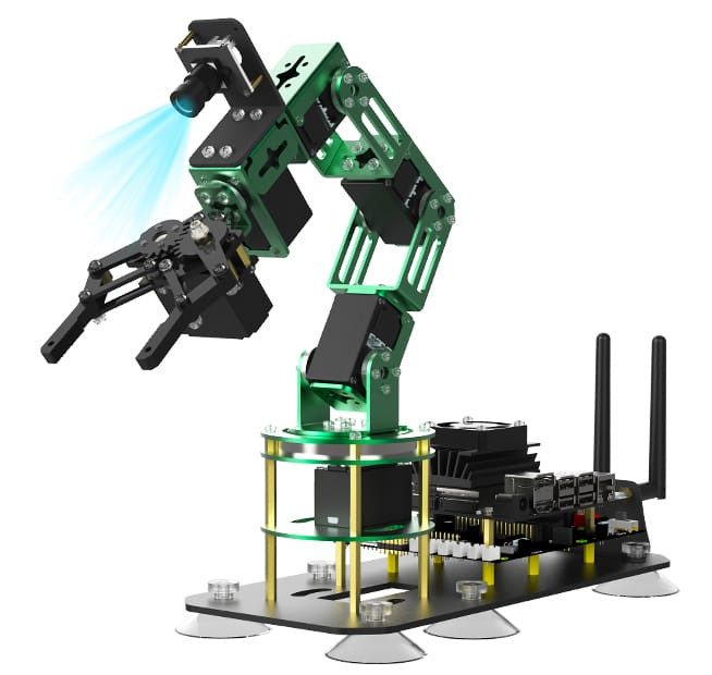 Yahboom DOFBOT AI Vision robotarm met ROS voor Jetsen NANO 4G B01 - Afbeelding 2