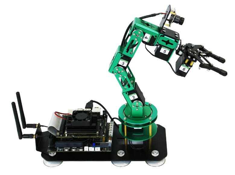 Yahboom DOFBOT AI Vision robotarm met ROS voor Jetsen NANO 4G B01 - Afbeelding 3